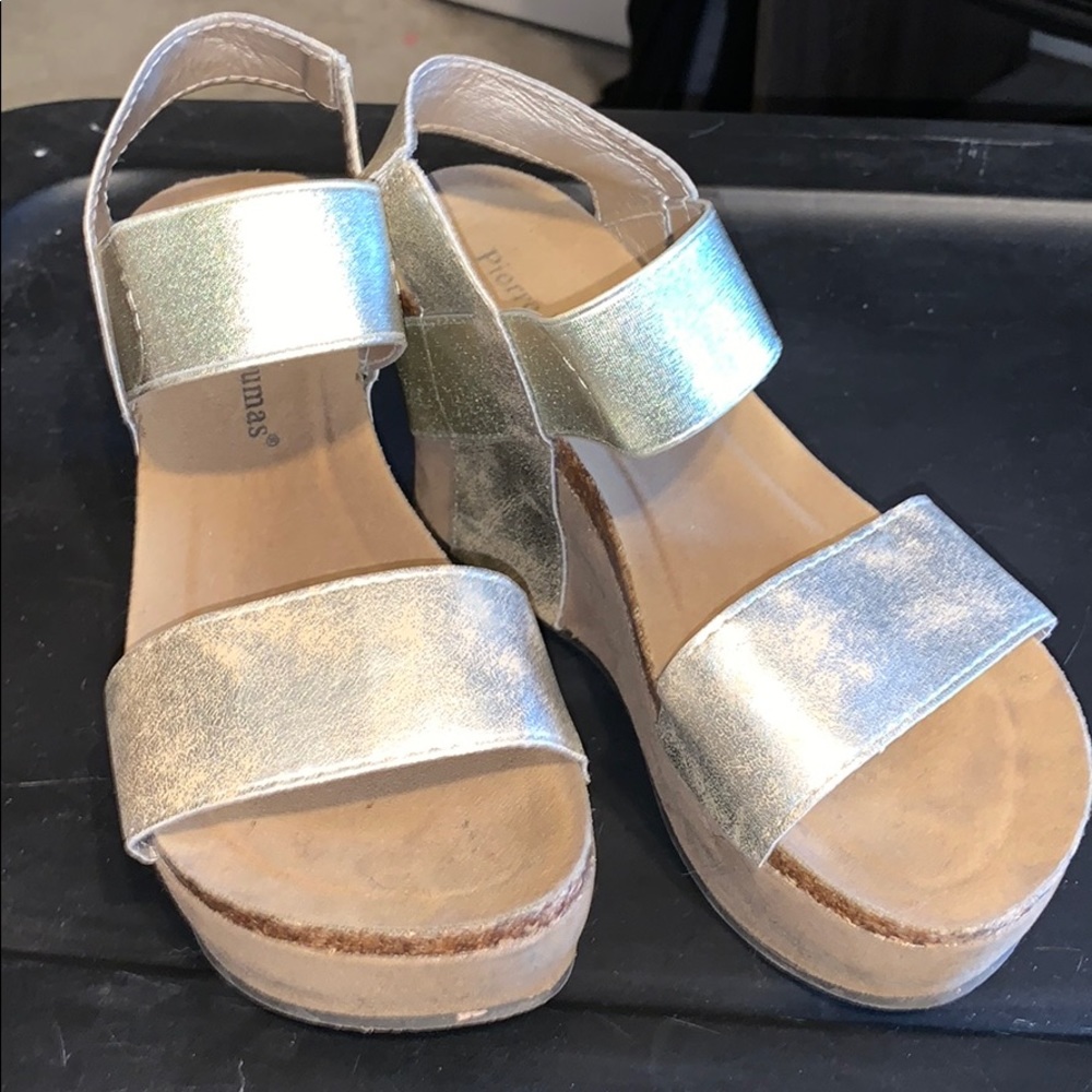 Gold Shoes